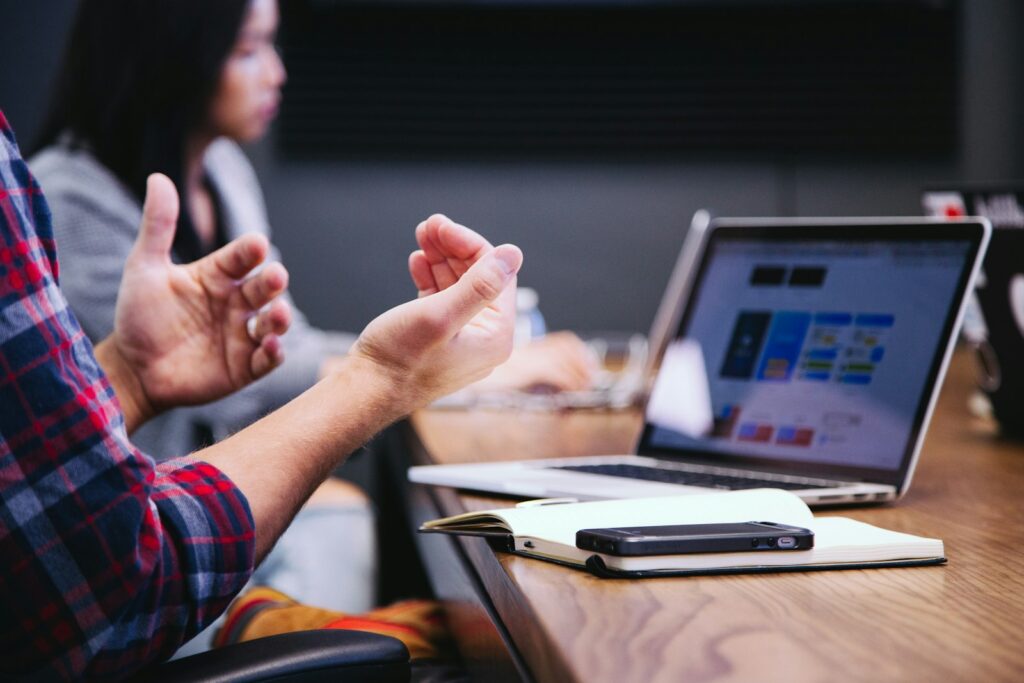 black smartphone near person degree for Project Management