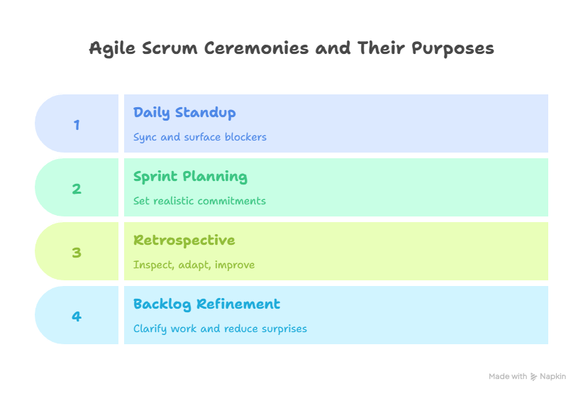 Agile ≠ Just Ceremonies (Learn the Why)